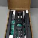 FITUEYES Universal Table Top TV Stand for 32-70 Inch TVs - 8-Level Height Adjustable Tilt & Swivel TV Stand Mount with Heavy Duty Tempered Glass Base, Hold Up to 88lbs, VESA 400x400mm