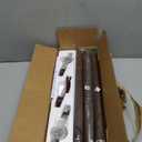 YaFex Curtain Rods 32-144 Inch, Heavy Duty 1 Inch Adjustable Curtain Rod for Windows, Bronze Extra Long Window Treatment Rods, Modern Design, Easy Installation