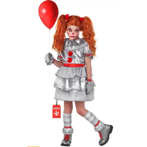 Morph Scary Clown Costume For Kids, Scary Clown Costume, Girls Halloween Costumes, Halloween Costumes For Kids, XL