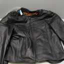Milwaukee Leather SH1408 Men's Sporty Crossover Vented Black Motorcycle Leather Scooter Jacket (3X-Large)