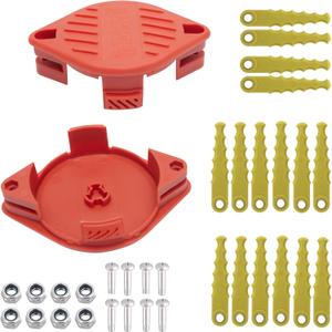 TOPEMAI AF-100 Trimmer Blades Head Compatible with Black & Decker GH600,GH900, LST220,LST300,LST400,LST420, ST7000, NST2118 String Trimmers, Edger, Weedeater
