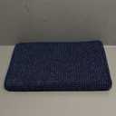 BEQHAUSE Dirt Trapper Door Mat 20" x 32", Non-Slip Washable Doormats Entrance Mat, Dirt Resistant and Absorbent Welcome Mat, Low Profile Floor Mats for Front Back Door and Entryway, Blue (1'8" x 2'8" (Rectangular))