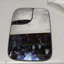 Heated Mirror Glass Right Passenger Side Compatible with Dodge Ram 1500 2500 3500 2005 2006 2007 2008 2009 Replace# 5161010AA With spotter mirror