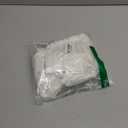 Newborn Baby Romper Infant Girl One-piece Outfit Waffle Ruffle Zip Footie Spring Summer Clothes With Bow Headband (3-6 Months, White)