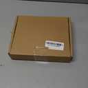 ENERBLOOM Open Back Workout Crop Tops for Women Backless Yoga Shirts Gym Short Sleeve Mild Support Compression Tee with Bra Small Black