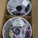 Modern Small Table Lamp Set of 2, Minimalist Nightstand Bedside Lamps with One-Button Inline Switch, 10.4 Inch Desk Light for Bedroom, Living Room,Including Light BulbGolden