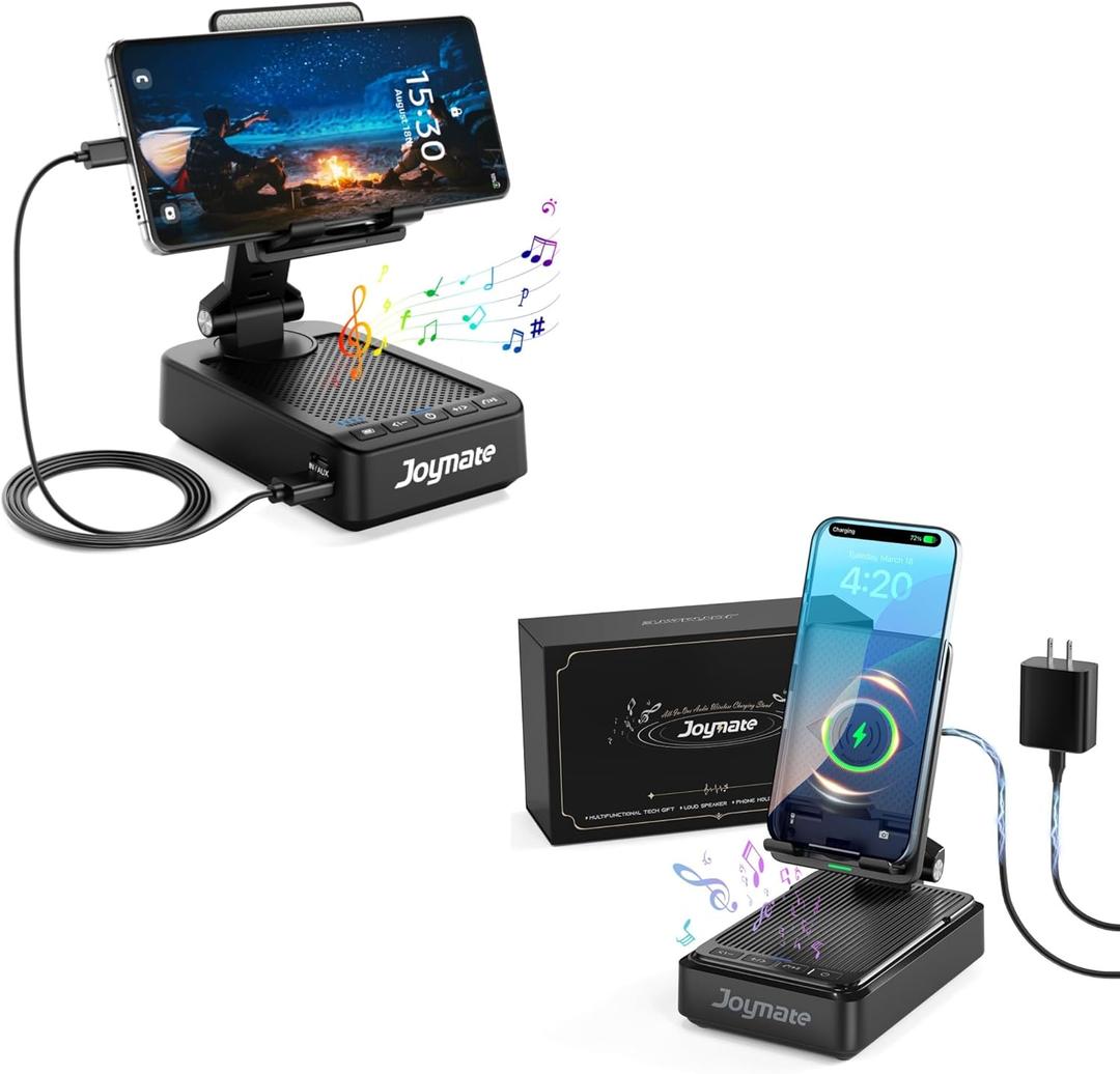 Phone Stand with BT Speaker and Charging Function