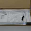 Hand Towel Holder, T-Shape Hand Towel Stand for Bathroom, Hand Towel Rack Bar Standing for Vanity Kitchen Countertop, 304 Stainless Steel, Marble Base (Chrome)