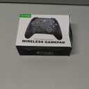 ECHTPower Wireless PC Gaming Controller - Hall Effect Joystick, 2.4G & Wired 1000Hz Polling Rate, 800mAh Battery, Adjustable Turbo/Vibration - for PC/Switch/iOS/Android (Black)