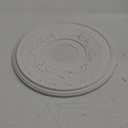 Ekena Millwork CMP13BA Baltimore Thermoformed PVC Ceiling Medallion (Fits Canopies up to 5 1/4"), 13"OD x 3 1/2"ID x 3/4"P (Unfinished)