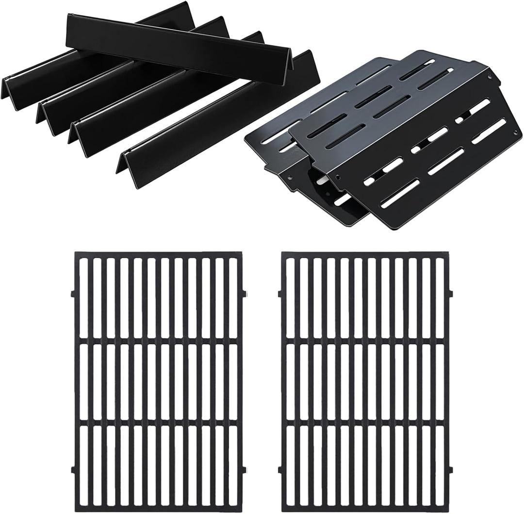 Genesis E310 Grill Replacement Parts 7621 Flavorizer Bars Parts 7524 Grill Grates 65505 Heat Deflector Weber Genesis E-330 E-310 S-330 EP-330 Grill Parts 7620 Flavor Bars Cooking Grates Replacement