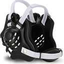 Wrestling Headgear Youth Kids Head Gear with MMA Cup Earguard for Men Youth Boxing MMA BJJ Jiu Jitsu (Black White)