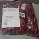 Aertiavty Chair Covers for Dining Room 6 Pack Kitchen Chair Seat Covers, Dining Room Chair Covers Chair Slipcover Parsons Chair Covers, Burgundy Red