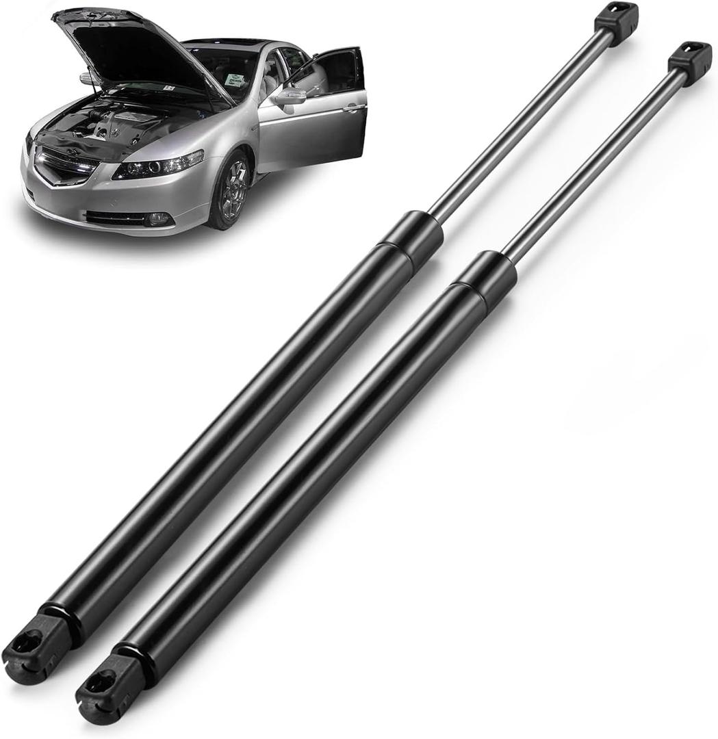 ARANA Hood Struts for Acura TL 2006 2007 2008, Front Bonnet Shocks Rods Lift Support for Acura TL Base/Type-S Models Sedan, Replace OEM 74145 PM1019, 2 Pcs
