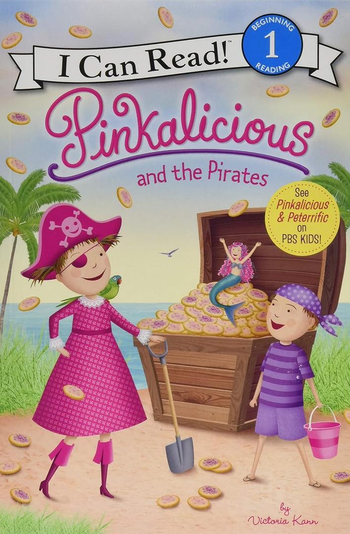 Pinkalicious and the Pirates (I Can Read Level 1), by Victoria Kann