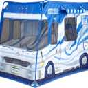 Melissa & Doug Lets Explore Camper Tent Play Set 47 x 31 x 39 Assembled