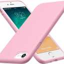 CellEver Heavy-Duty Silicone Case for iPhone SE 2022 (3rd Gen)/iPhone SE 2020 (2nd Gen)/iPhone 8/7 - Military Drop Protection, Elevated Screen & Camera Protection, Scratch-Free Interior, Pink