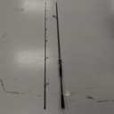 Eurasian Sports Medium Spin&Cast Fishing Rod Graphite Bass Fishing Rods Carbon 2 Piece Spinning Pole, Anti-tangling Guide Ring Portable Baitcasting Fishing Rods for Freshwater, Saltwater, Trout, Bass