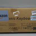 37 Keys Piano Keyboard for Beginners -1200mAh Rechargeable Electronic Musical Instrument with Mic LED Screen 200 Tones 200 Rhythms 50 Demos, Birthday Gift for Kids