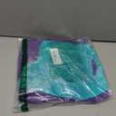 Merchandise Bags 200 Teal & Purple 9"x12" Bags 1.5Mil Thick Glossy With Handles