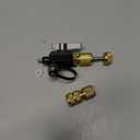 HVAC Valve Core Removal Tool, Valve Core Remover Installer Tool, 1/4" Mega Flow Vacuum-Rated Valve Core Removal Tool and 5/16 Conversion Adapter for R22 R410A R134A