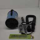 Dog Dryer for Pet Grooming, High Velocity Pet Hair Dryer with Heater, Adjustable Speed, 3 Nozzles and a Comb, Blue