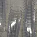 zappy 100 3 Oz Disposable Plastic Straight Wall Shooter Glasses Clear Dessert Cups and Tasting Spoons - Dessert Shooters Glasses Appetizer Bowls Trifle Bowl Tumbler Shooters 3 oz Cups & Spoons 100 Ct