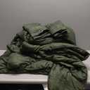 Bedsure Full Comforter Set - Dark Green Soft Bedding for All Seasons, Cationic Dyed Bed Set, 3 Pieces, 1 Full Size Comforter (82"x86") and 2 Pillow Shams (20"x26"+2")