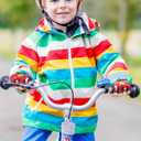 Boao 3 Pairs Kids Half Finger Bike Gloves Non-Slip Breathable Adjustable Birthday Gift for Boys Girls for Bike Workout (3 - 5 Years)