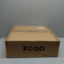 XCQQ Electric Bidet Toilet Seat with Remote, Heated Toilet Seat, Instant Warm Water, Warm Air Dryer, Rear & Feminine with Oscillating Cleansing, Night Light, Slow Close Lid, LED Display - Elongated