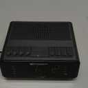 Emerson SmartSet Dual Alarm Clock Radio with AM/FM Radio, Dimmer, Sleep Timer and .9" LED Display, CKS1900 (Black)