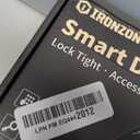 IRONZON Fingerprint Door Knob for Bedroom  291Y 4in1 Keyless Bedroom Door Knob smart Door knob with App, Onetap Privacy Mode Setup, AutoLock Easy to Install  Matte Black