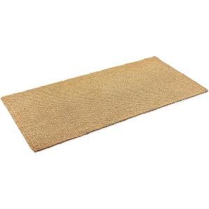 Kempf Coir Runner Rug  Natural Coco Fiber Doormat with Anti-Slip Latex Backing, Eco-Friendly Indoor Hallway Entry Mat, 24" x 48"