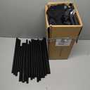 DINMO Small Animal Playpen, Chicken Brooder Box with Cover, Waterproof Indoor Outdoor Pet Cage with Sturdy Metal Frame for Bunny, Guinea Pig, Kitten, Puppy, Duck & Black