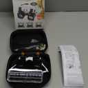 COYLAPY Magnifying Glasses for Close Work, Jewelers Magnifying Glass with Light & 5 Interchangeable Lens Pairs(2X 4X 6X 10x 13x), Headband Loupe Magnifier for Watch Repair,Crafts, w/Storage Case