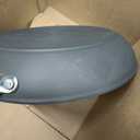 GreenPan Lima Hard Anodized 10" Frying Pan Skillet, Wood Spatula, Ceramic Nonstick, PFAS-Free Nontoxic Pots and Pans, Oven & Broiler Safe, Stainless Steel Handle, Cookware for Eggs & Omelet, Gray