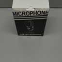 USB Microphone for PC Gaming: Condenser Microphone RGB for Gamer with Stand Mic - Recording Mic for Computer&Laptop with Qiuck Mute - Desk Podcast Mic for Podcast & Singing & Streaming & Youtube Black