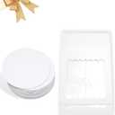 10"x10"x5" Cake Box, 36 Sets White Cake Box with Window ＆ 36 Sets 10" White Cake Round Boards, for Cake, Treat Cookie Dessert, Pastry, Birthday Party, Weddings, 10"x10"x5", 36Pcs