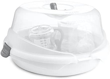 Munchkin® Steam™ Microwave Bottle Sterilizer, White