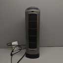 Lasko Oscillating Digital Ceramic Tower Heater for Home with Adjustable Thermostat, Timer and Remote Control, 23 Inches, 1500W, Silver, 755320