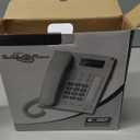 Corded Phone with Caller ID, Landline Phones for Home & Office Featuring 10 one-Touch Speed dial Buttons, Speakerphone, Mute Redial Function, Can Be Used as a Desk Phone, Adjustable Ringer Volume