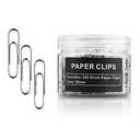 Tontomtp Paper Clips, 200 Pack, Paperclips, Paper Clip, Suitable for Office, School, and Daily use, Also Used for Daily DIY, Clip(Silver)