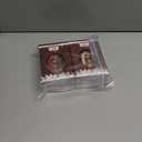 Hiawbon Gingerbread Man Figurines, Set of 2 Plastic Gingerbread Man Ornaments, Resin Gingerbread Decorations, Xmas Tabletop Decor for Christmas Decoration Gifts