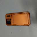 Vizvera for iPhone 17 Pro Case Wallet RFlD [Cards Holder][Camera Control][Camera Cover] Full Body Rugged Shockproof Silicone Protective Phone Case for iPhone 17 Pro 6.3'' 2025(Spritz Orange)