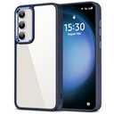 HOOMIL Case for Samsung Galaxy S23+ Plus 5G 6.6-Inch, Non-Yellowing, Drop Protection, Anti-Scratch, Transparent Hard Back Phone Cover - Blue