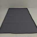 Under Sink Mat for Kitchen Waterproof, 34"22 Silicone Bathroom Sink Mat, Under Sink Liner Drip Tray and Protectors for Bottom of kitchen Sink, Fits 36" Stand Cabinets (Grey) (Gray)