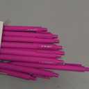 12 Pcs Gel Ink Pens Black Ink 0.5 mm Fine Point Smooth Writing Cute Pens for Office School (Pink)