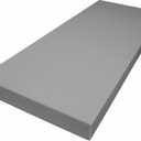 FOAMMA 3" x 19" x 20" Upholstery Foam High Density Foam (Chair Cushion Square Foam for Dinning Chairs, Wheelchair Seat Cushion Replacement)