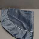 Bunny Chorus Christmas Tree Skirt: 36 Inch Blue and Silver Luxury Velvet Plush Fur Christmas Tree Skirts, Vintage Bright Xmas Tree Holiday Decorations for Christmas Indoor Outdoor Décor Home Supplies