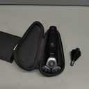 Philips Norelco Shaver i9000, Wet & Dry Electric Shaver, Ink Black, SenseIQ Technology, Triple Lift & Cut System, 360 Rotating Dual SteelPrecision Precision Blades, Nose Trimmer, Model X9000/90
